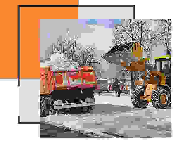 Вывоз снега в Светлограде