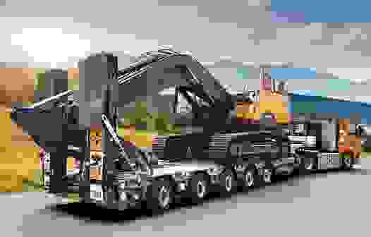 Негабаритная перевозка с учетом высоты в Светлограде